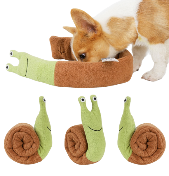 JUGUETE PELUCHE CARACOL